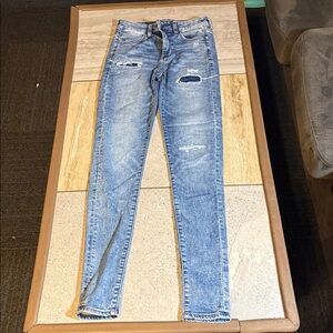AE high rise jegging size 4 extra long
